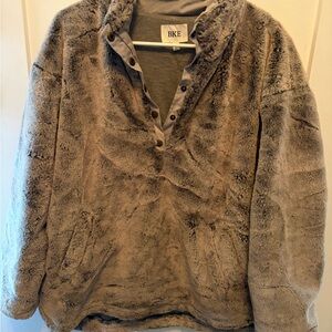 BKE Charcoal Fleece Jacket